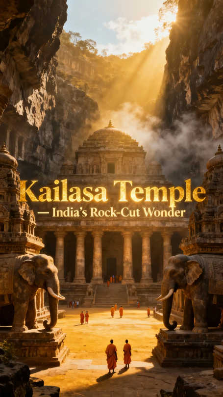 Kailasa Temple, India's Rock-Cut Wonder