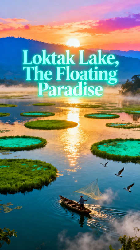 Loktak Lake, The Floating Paradise